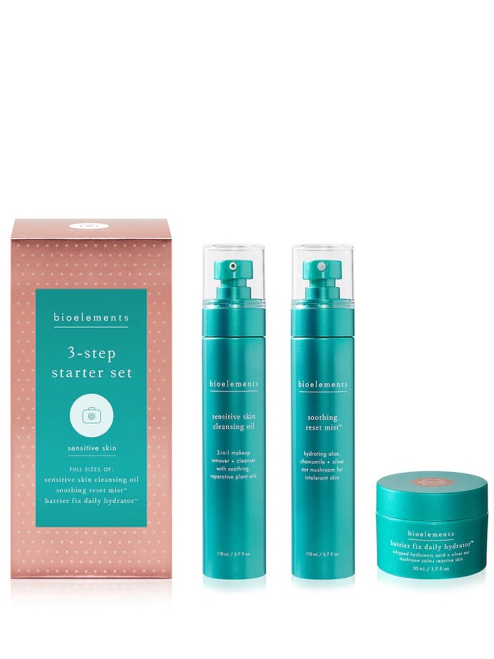 Bioelements Sensitive Skin Set + Time Sensitive Serum